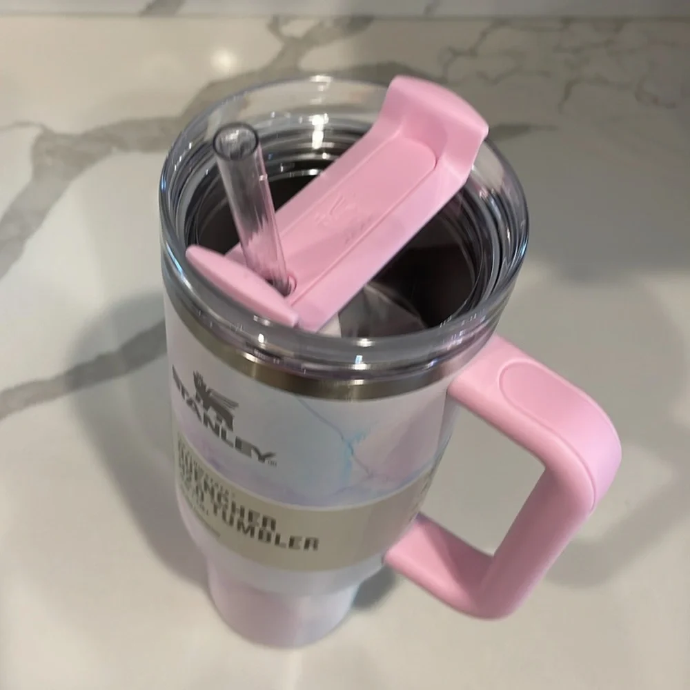 Stanley - TULLE (pink/purple) - 40 oz. Flowstate Quencher H2.0 Tumbler - NWT!